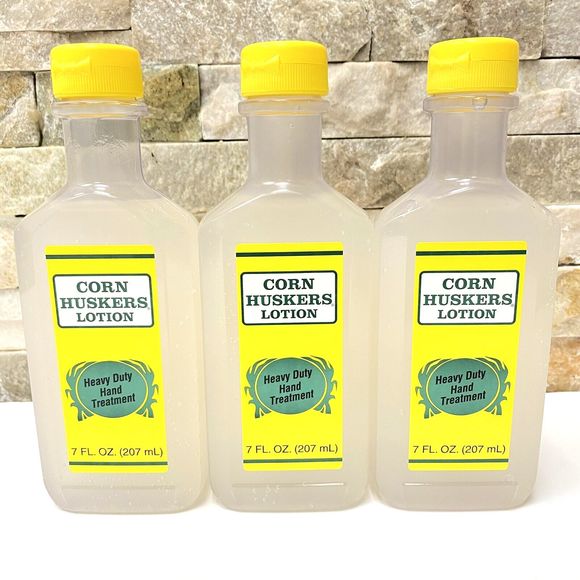 Corn‎ Huskers Lotion Heavy Duty Hand Treatment (3-Pack) 7oz Moisturizes Soothes - Picture 1 of 4